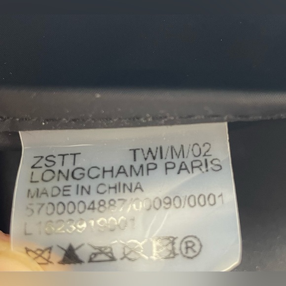 Longchamp Le Pliage Green Medium Top Handle Folding Tote Bag - Picture 9 of 11